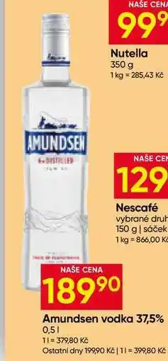 Hruška Amundsen Vodka 1 l nabídka