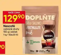Hruška Nescafé vybrané druhy 150 g sáček nabídka