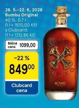 Tesco Bumbu Original 40 % nabídka