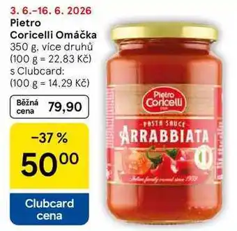 Tesco Pietro Coricelli Omáčka, 350 g, více druhů nabídka