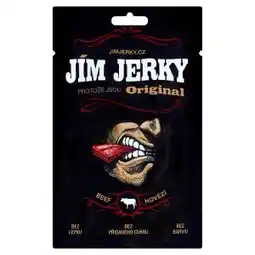 Tesco Jim Jerky Sušené maso hovězí jemně zauzené 23g nabídka