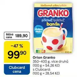 Tesco Orion Granko, 350 g nabídka