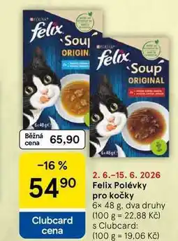 Tesco Felix Polévky nabídka