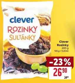 Billa Clever Rozinky nabídka