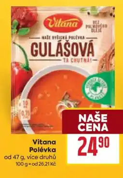 Billa Vitana Polévka nabídka