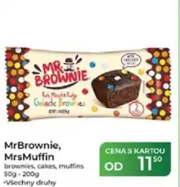 Tamda Foods MrBrownie, MrsMuffin nabídka