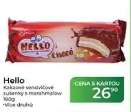 Tamda Foods Hello Kakaové sendvičové sušenky s marshmalow nabídka