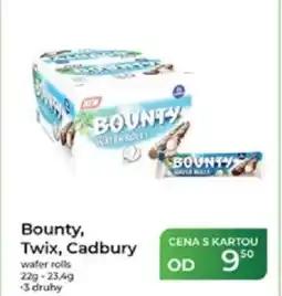 Tamda Foods Bounty, Twix, Cadbury nabídka