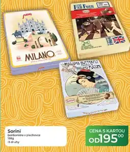 Tamda Foods Sorini bonboniéra v plechovce nabídka