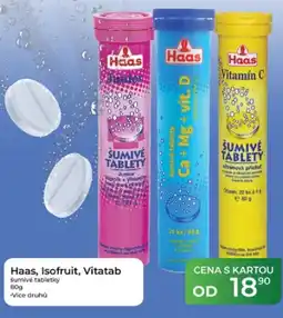 Tamda Foods Haas, Isofruit, Vitatab šumivé tabletky nabídka