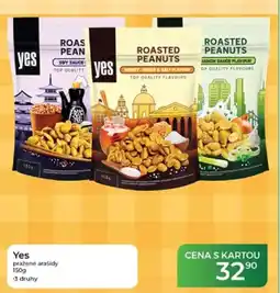 Tamda Foods Yes pražené arašídy nabídka