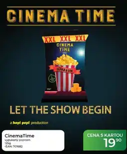 Tamda Foods CinemaTime vypukaný popcorn nabídka
