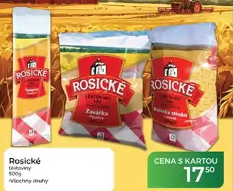 Tamda Foods Rosické těstoviny nabídka