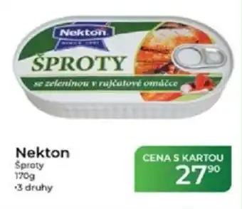 Tamda Foods Nekton Sproty nabídka
