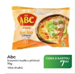 Tamda Foods Abc instantní nudle s příchuti nabídka