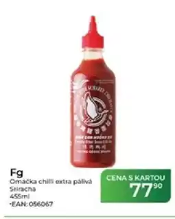 Tamda Foods Fg Omáčka chilli extra pálivá Sriracha nabídka