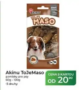 Tamda Foods Akinu ToJeMaso pamlsky pro psy nabídka