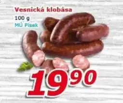 ESO MARKET Vesnická klobása nabídka