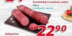ESO MARKET Turistický trvanlivý salám nabídka