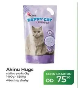 Tamda Foods Akinu Hugs stelivo pro kočky nabídka