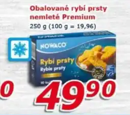 ESO MARKET Obalované rybí prsty nemleté premium nabídka