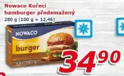 ESO MARKET NOWACO Kuřecí hamburger předsmažený nabídka
