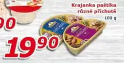 ESO MARKET Krajanka paštika různé příchutě nabídka