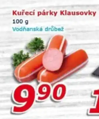 ESO MARKET Kuřecí párky klausovky nabídka