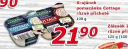 ESO MARKET Krajánek pomazánka cottage různé příchutě nabídka