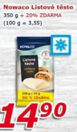 ESO MARKET NOWACO Listové těsto nabídka