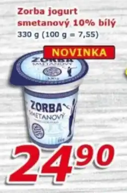 ESO MARKET ZORBA Jogurt smetanový 10% bílý nabídka