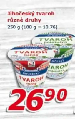 ESO MARKET JIHOČESKÝ Tvaroh různé druhy nabídka