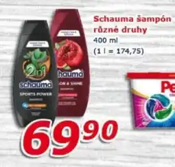 ESO MARKET SCHAUMA Šampón různé druhy nabídka
