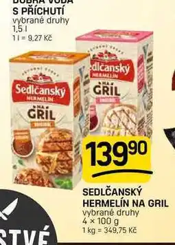 Flop SEDLČANSKÝ HERMELÍN NA GRIL vybrané druhy nabídka