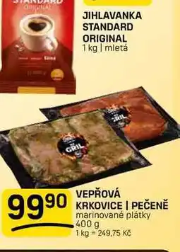 Flop VEPŘOVÁ KRKOVICE | PEČENĚ marinované plátky nabídka