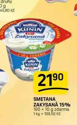 Flop SMETANA ZAKYSANÁ 15% nabídka