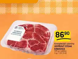 Flop VEPŘOVÝ STEAK KRKOVICE 375 g | plátky nabídka