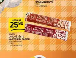 Flop LISTOVÉ TĚSTO NA PEČÍCÍM PAPÍRU vybrané druhy nabídka