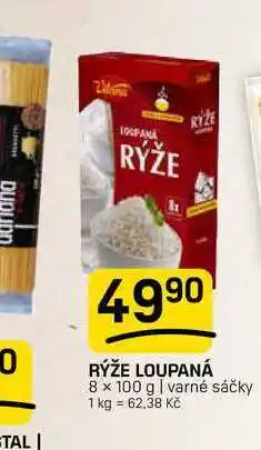 Flop RÝŽE LOUPANÁ 8 x 100 g l varné sáčky nabídka