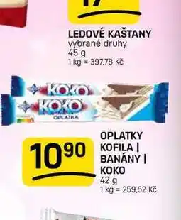 Flop OPLATKY KOFILA | BANÁNY | KOKO nabídka