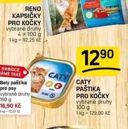 Flop CATY PAŠTIKA PRO KOČKY vybrané druhy nabídka