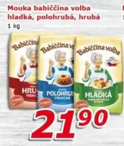 ESO MARKET Mouka babiččina volba hladká, polohrubá, hrubá nabídka