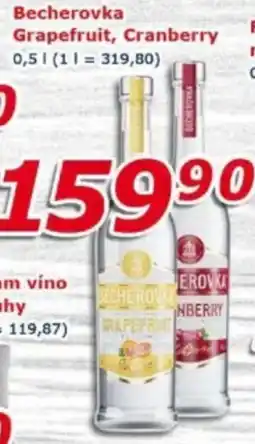 ESO MARKET BECHEROVKA Grapefruit, cranberry nabídka