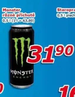 ESO MARKET MONSTER Různé příchutě nabídka