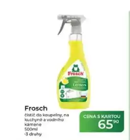 Tamda Foods Frosch čistič do koupelny, na kuchyně a vodního kamene nabídka