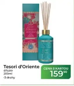 Tamda Foods Tesori d'Oriente difuzér nabídka