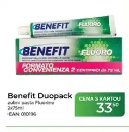 Tamda Foods Benefit Duopack zubní pasta Fluorine nabídka