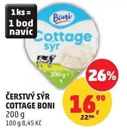 Penny Market Čerstvý sýr cottage boni nabídka