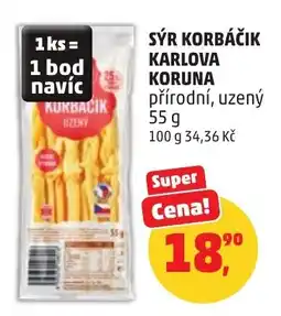 Penny Market Sýr korbáčik karlova koruna nabídka