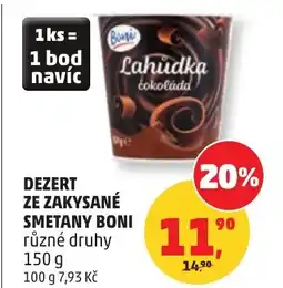 Penny Market Dezert ze zakysané smetany boni nabídka